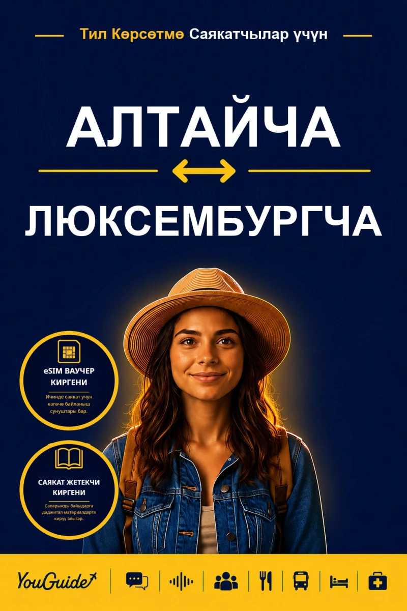 Portada: The Language Guide for Travelers - Altai to Luxembourgish