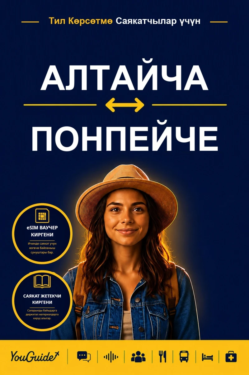 Portada: The Language Guide for Travelers - Altai to Pohnpeian