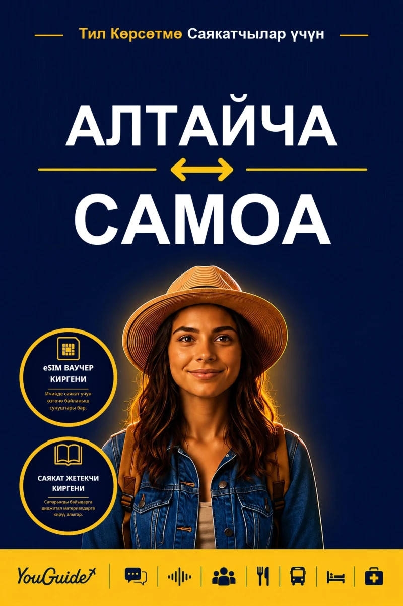 Portada: The Language Guide for Travelers - Altai to Samoan