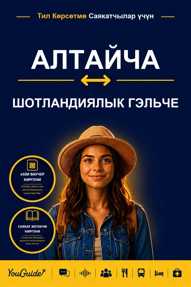 Portada: The Language Guide for Travelers - Altai to Scottish Gaelic