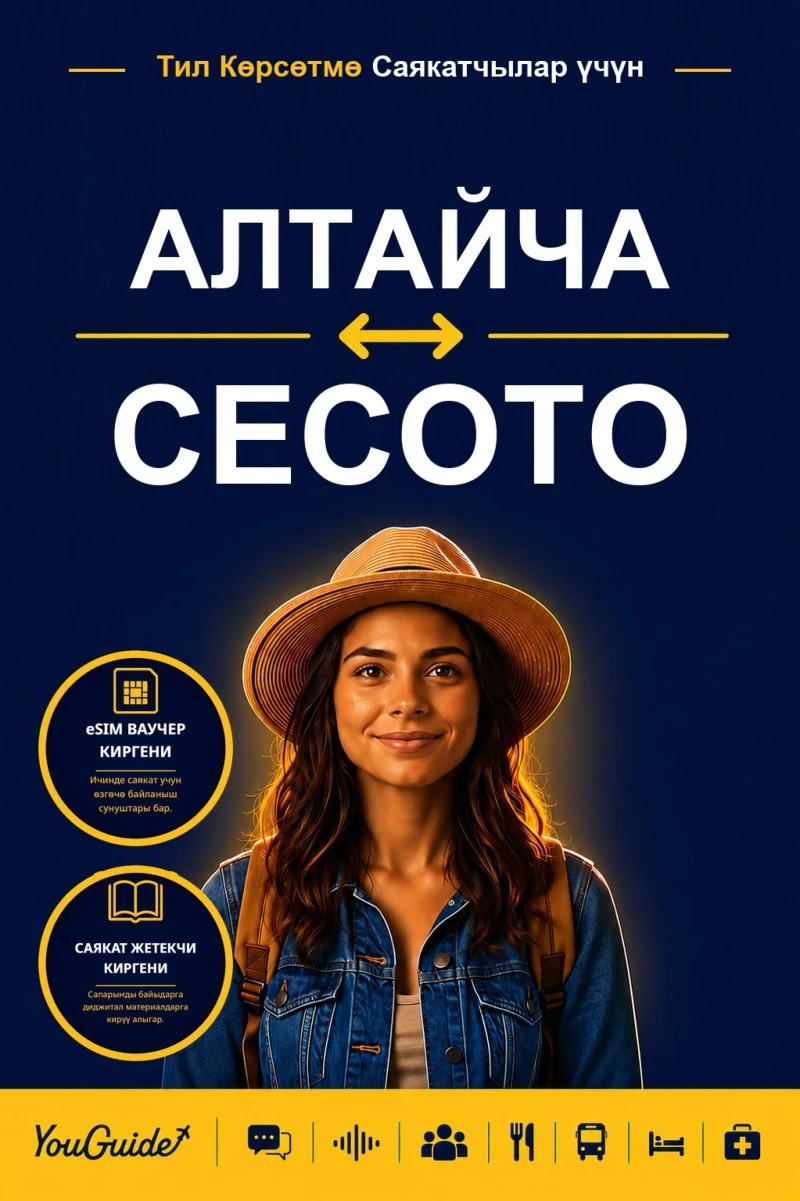 Portada: The Language Guide for Travelers - Altai to Sesotho