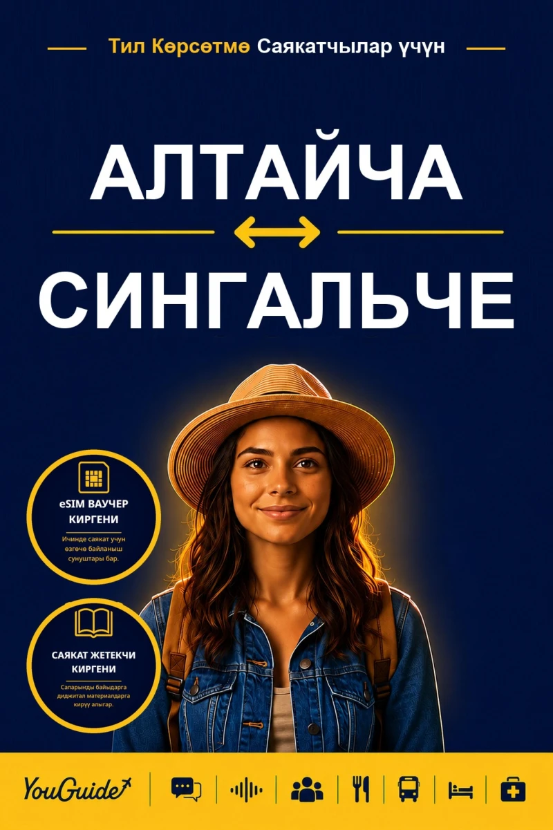 Portada: The Language Guide for Travelers - Altai to Sinhala