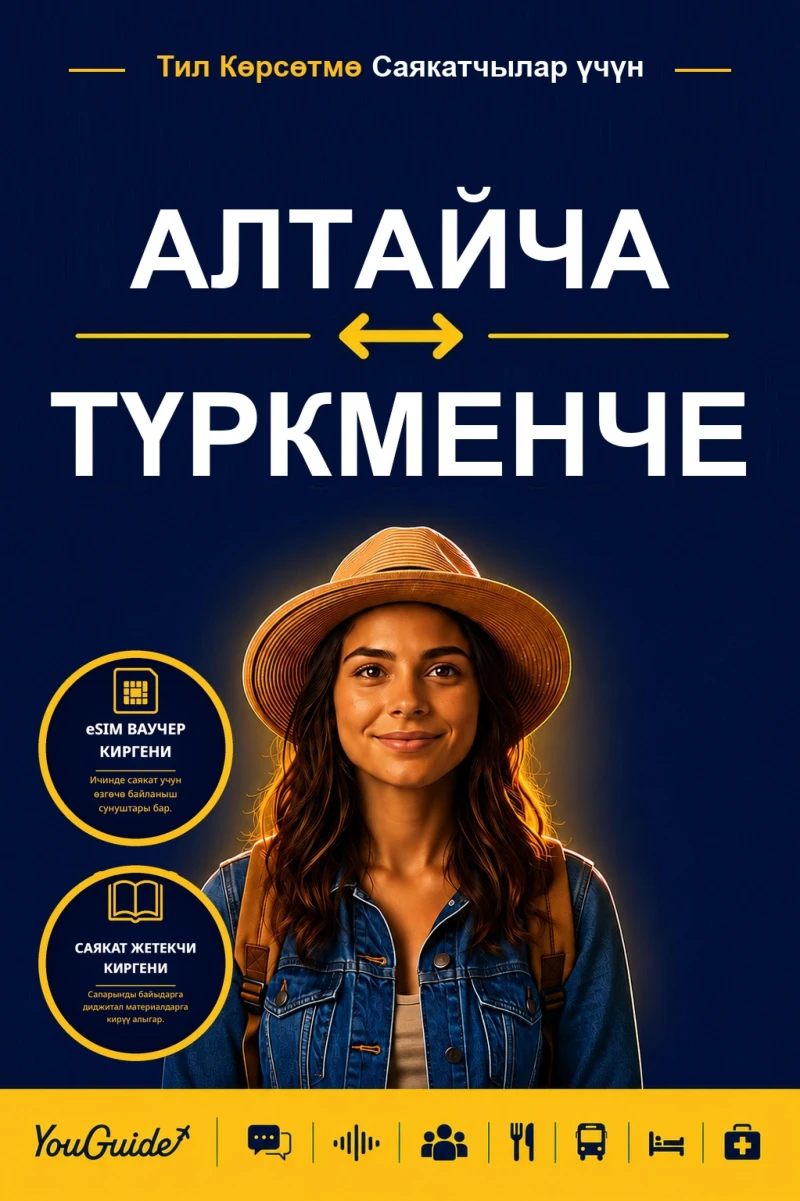 Portada: The Language Guide for Travelers - Altai to Turkmen