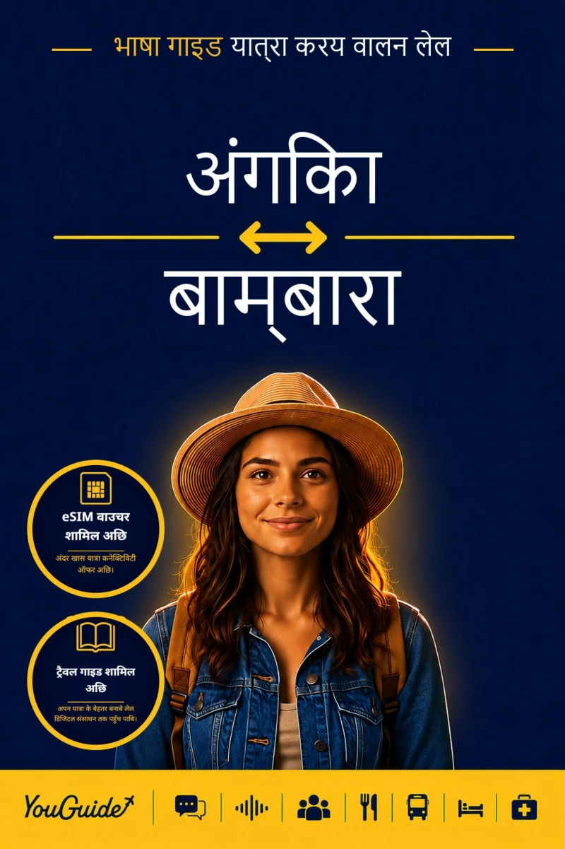 Portada: The Language Guide for Travelers - Angika to Bambara