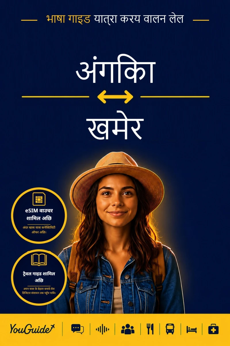 Portada: The Language Guide for Travelers - Angika to Khmer