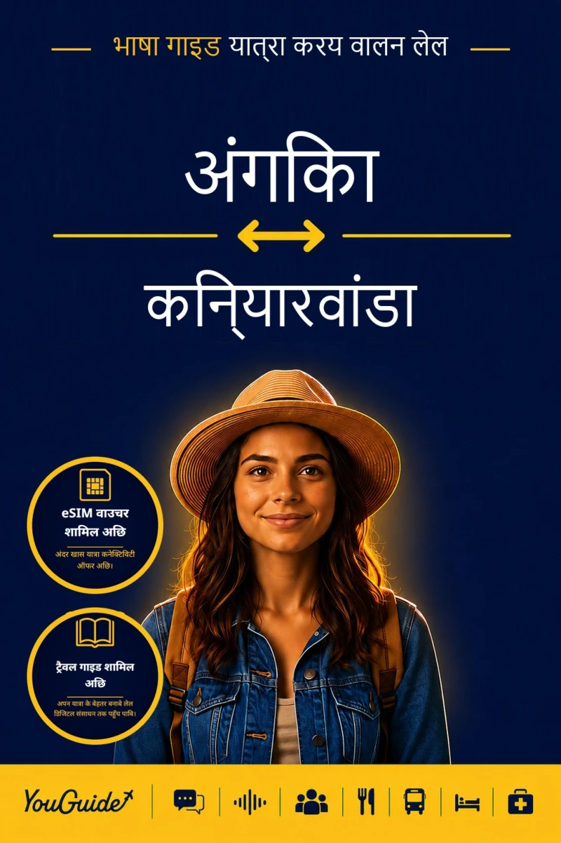 Portada: The Language Guide for Travelers - Angika to Kinyarwanda
