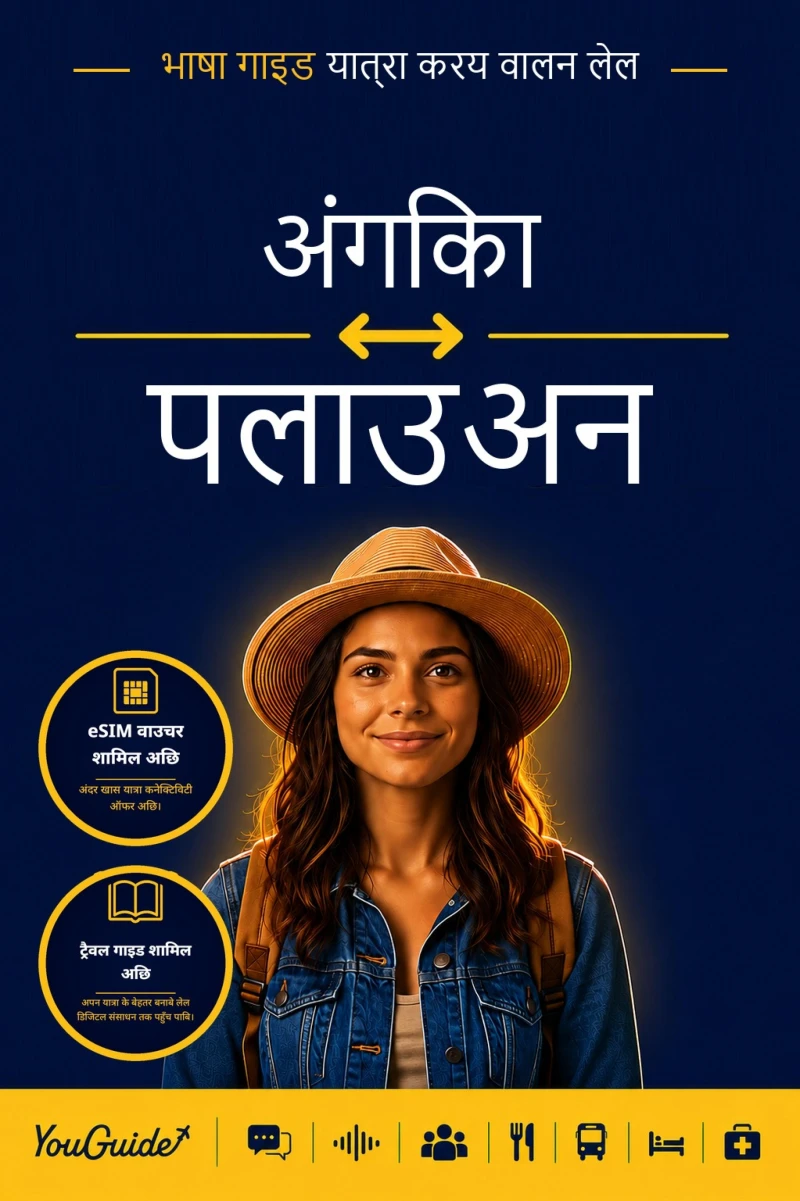 Portada: The Language Guide for Travelers - Angika to Palauan