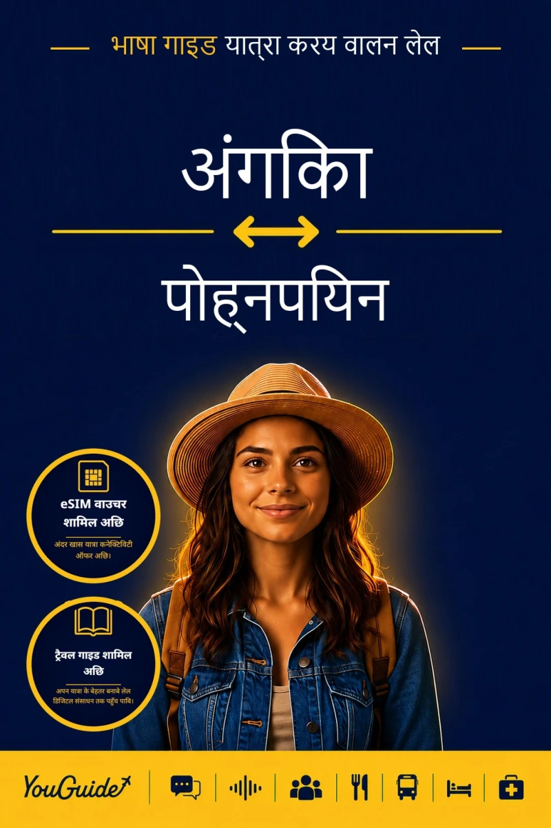 Portada: The Language Guide for Travelers - Angika to Pohnpeian