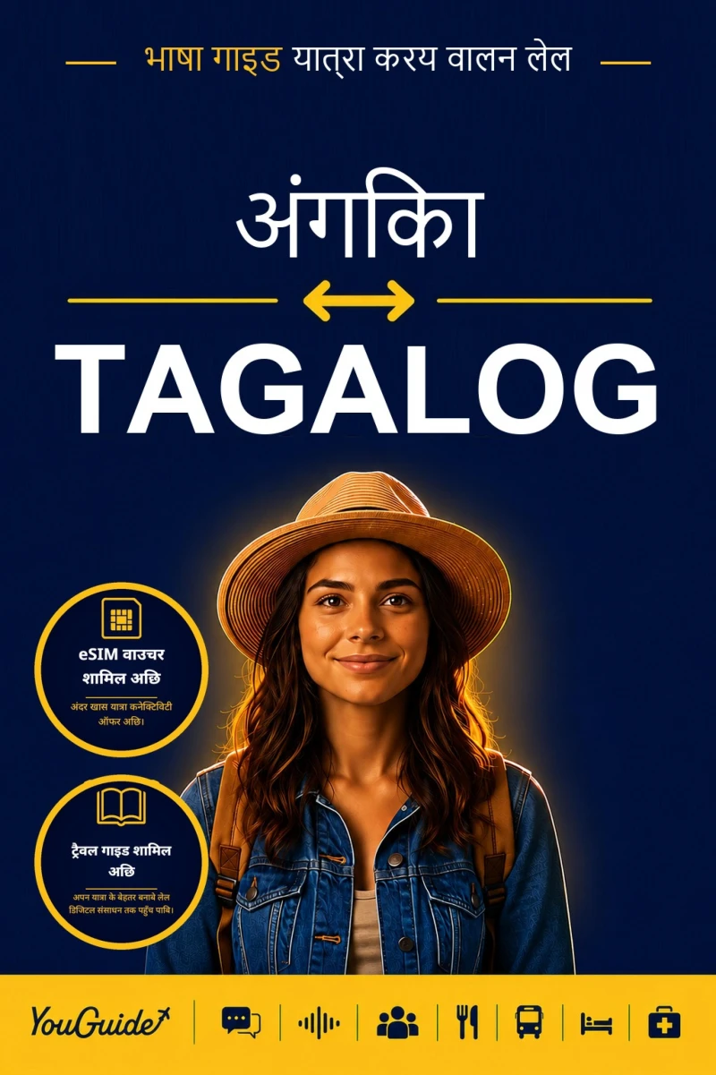 Portada: The Language Guide for Travelers - Angika to Tagalog