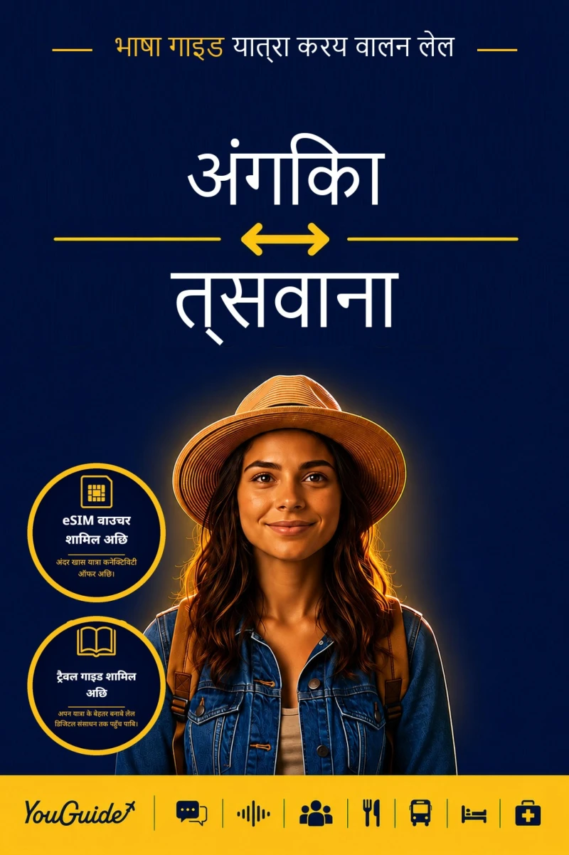 Portada: The Language Guide for Travelers - Angika to Tswana