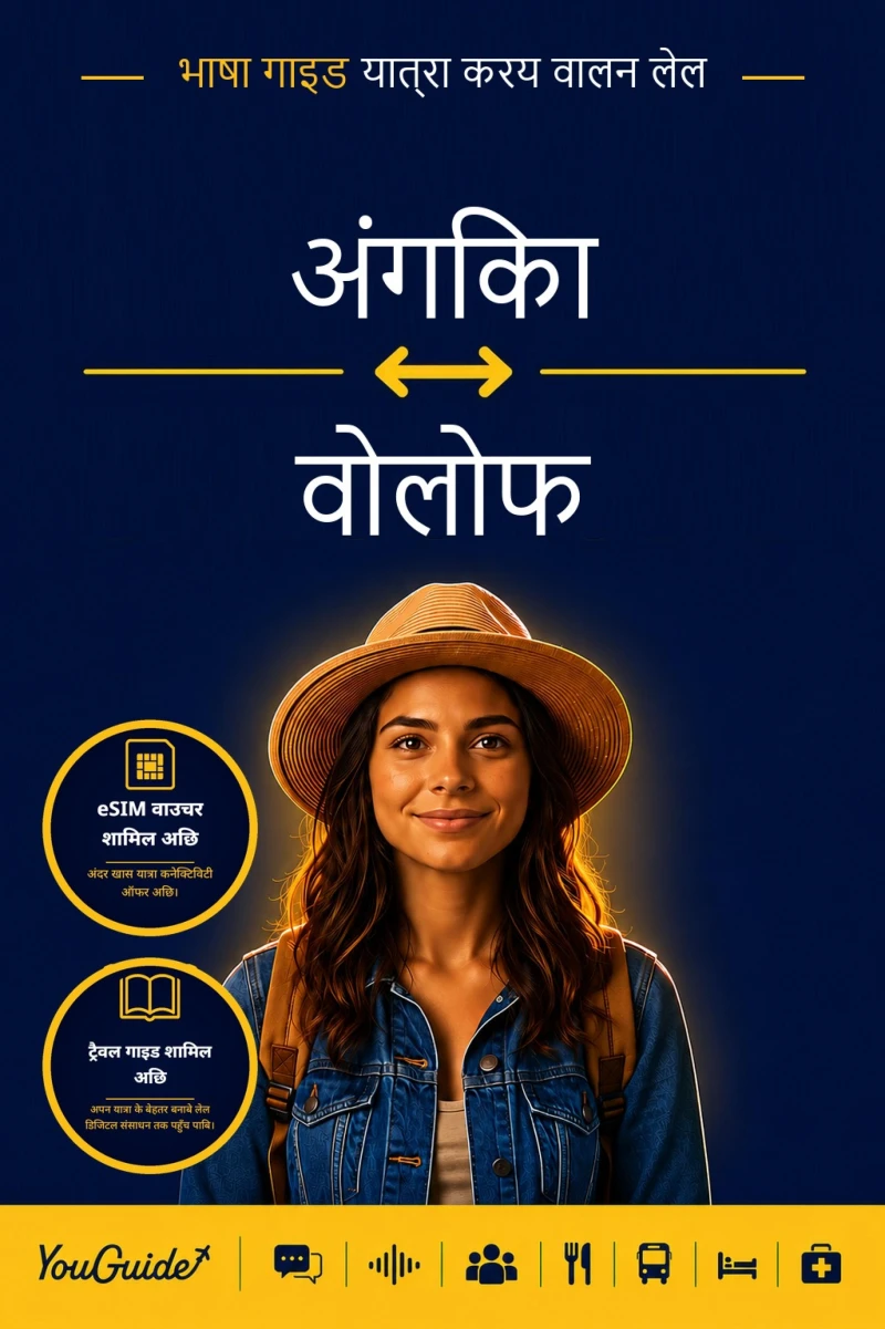 Portada: The Language Guide for Travelers - Angika to Wolof