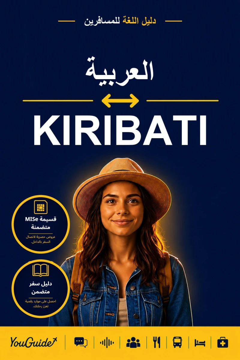 Portada: The Language Guide for Travelers - Arabic to Kiribati