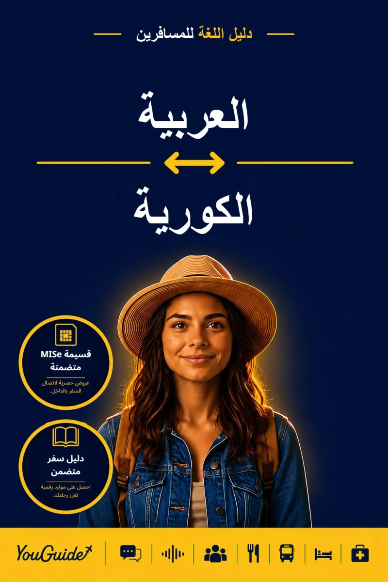 Portada: The Language Guide for Travelers - Arabic to Korean