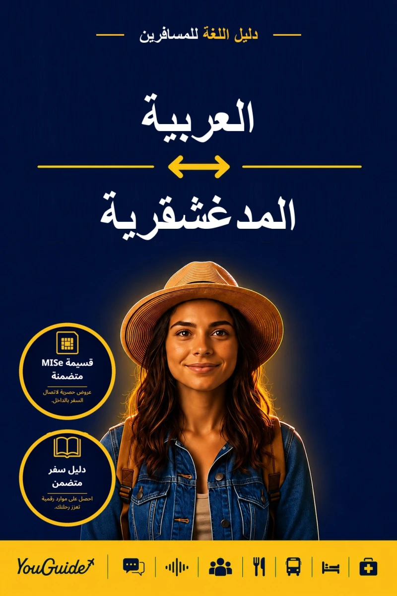 Portada: The Language Guide for Travelers - Arabic to Malagasy