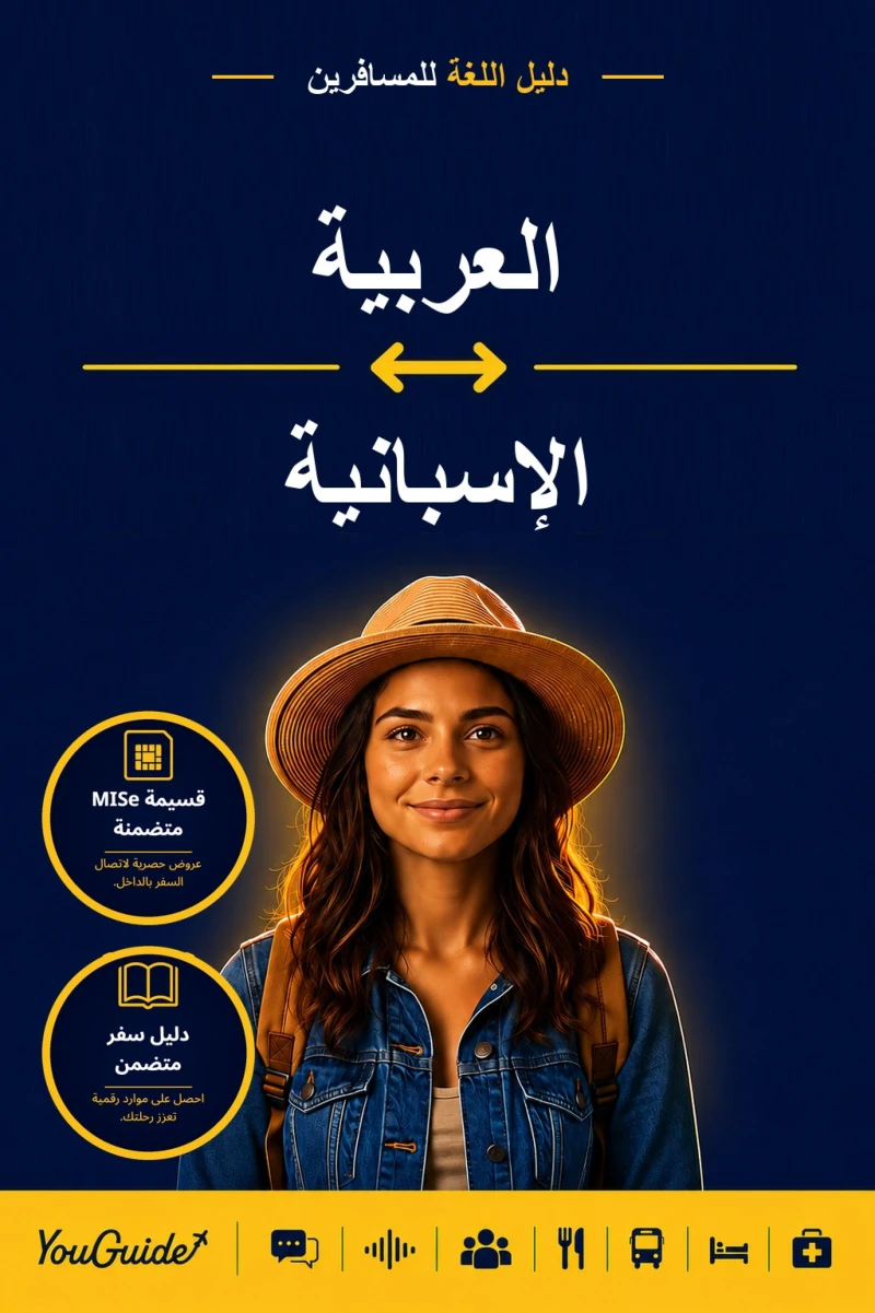 Portada: The Language Guide for Travelers - Arabic to Spanish