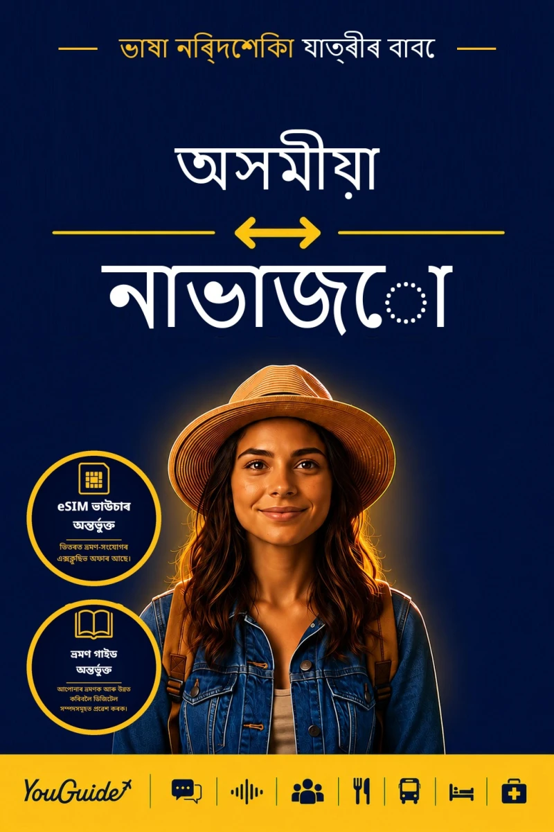Portada: The Language Guide for Travelers - Assamese to Navajo