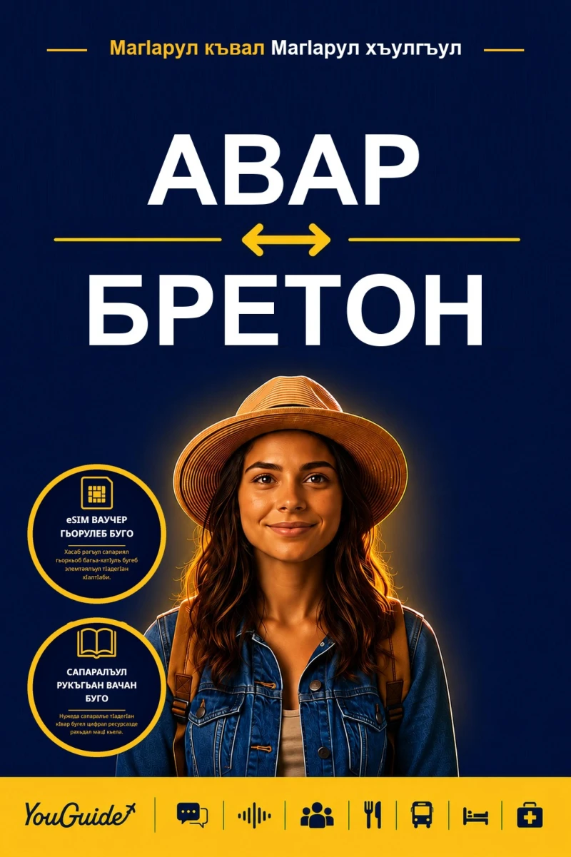 Portada: The Language Guide for Travelers - Avar to Breton