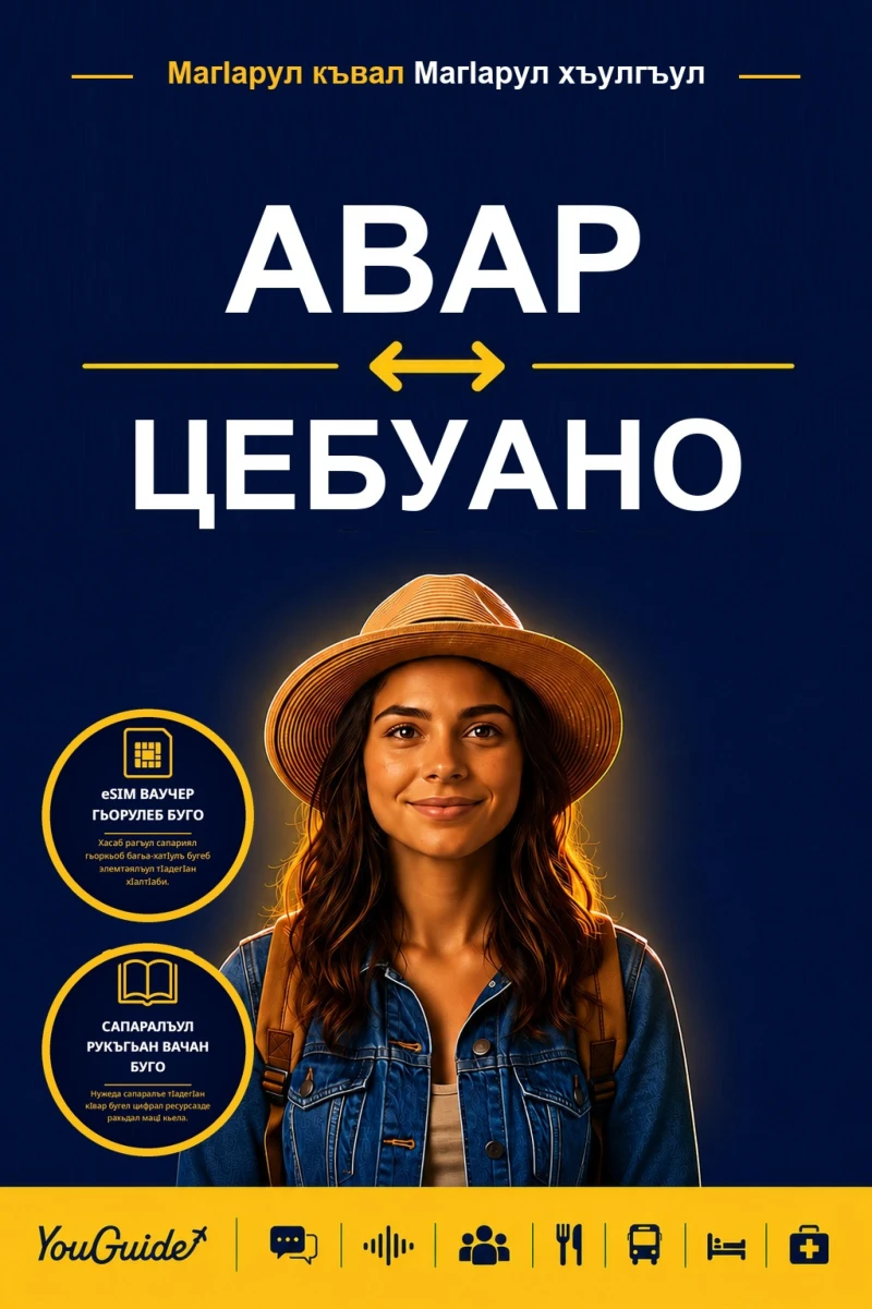 Portada: The Language Guide for Travelers - Avar to Cebuano
