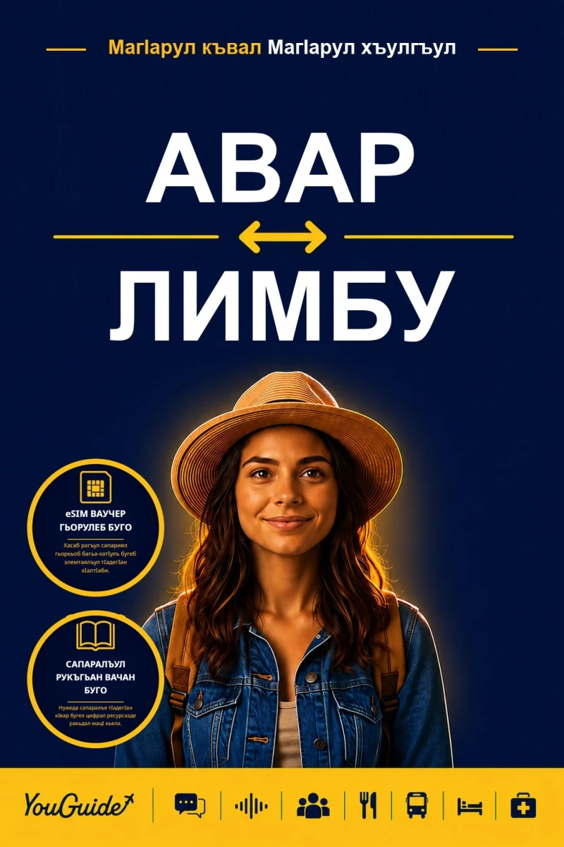 Portada: The Language Guide for Travelers - Avar to Limbu