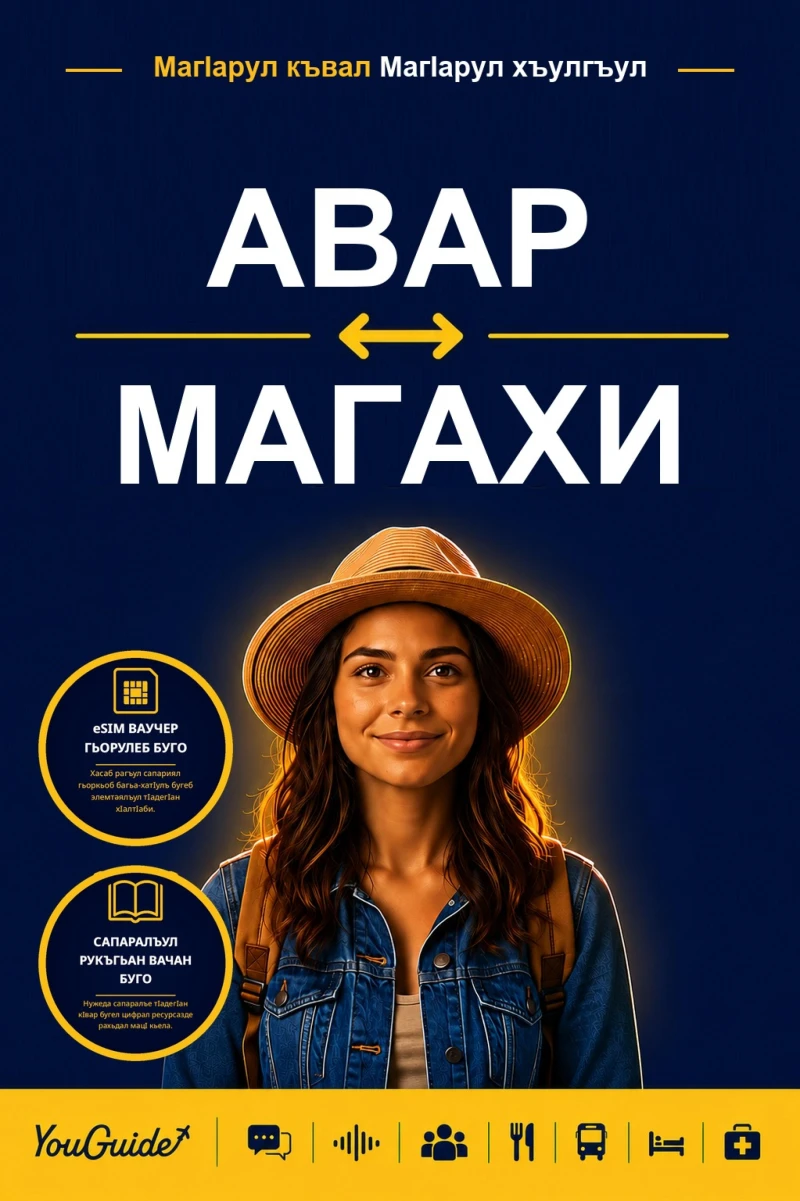 Portada: The Language Guide for Travelers - Avar to Magahi