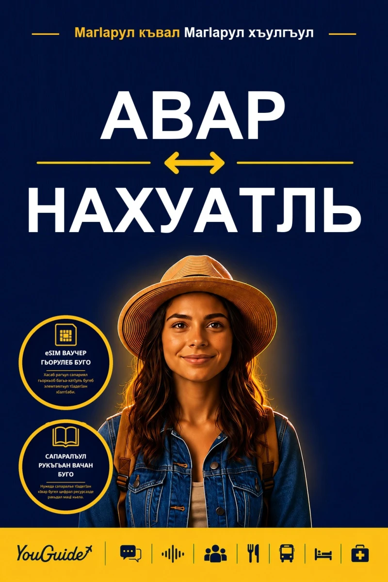 Portada: The Language Guide for Travelers - Avar to Nahuatl