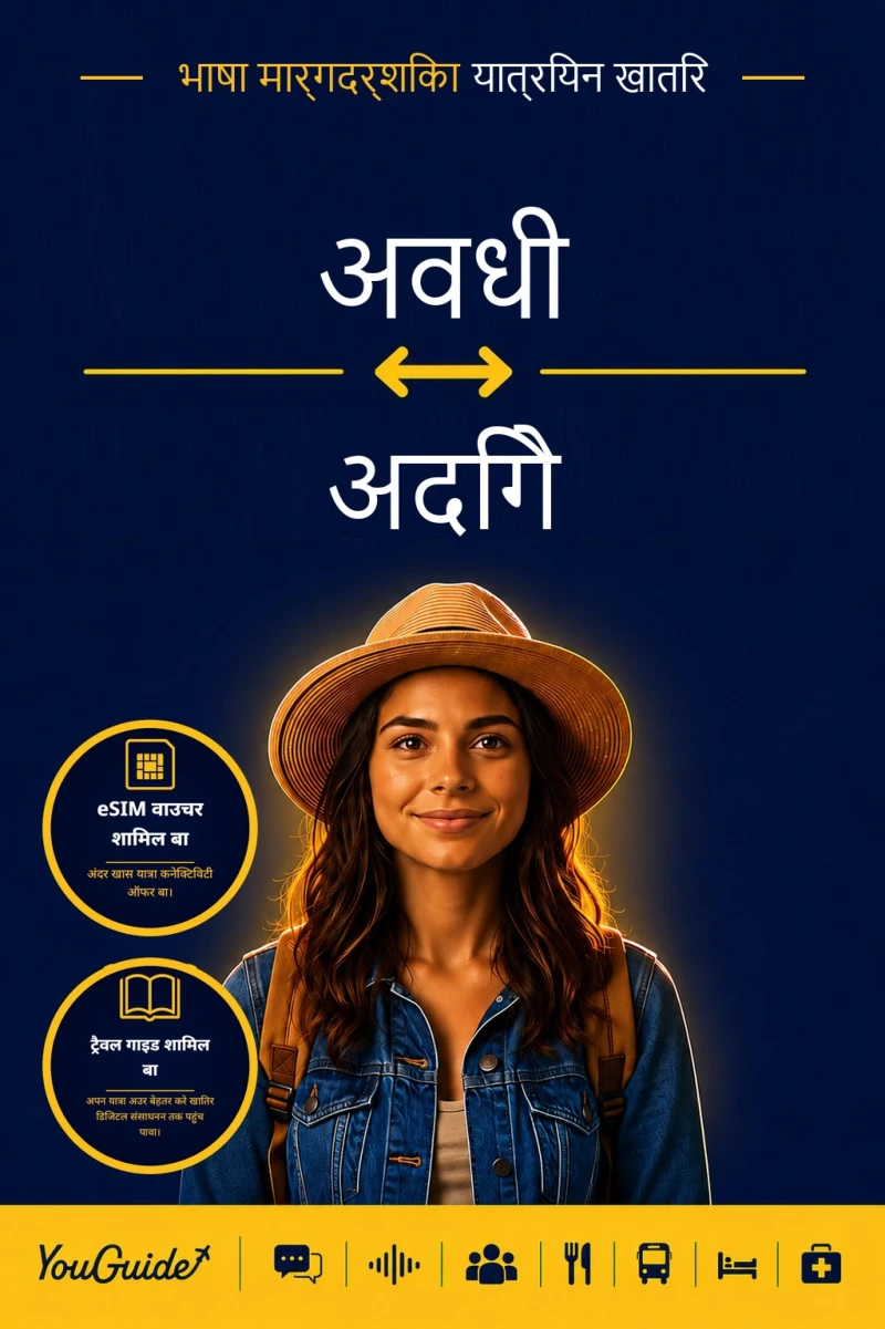 Portada: The Language Guide for Travelers - Awadhi to Adyghe
