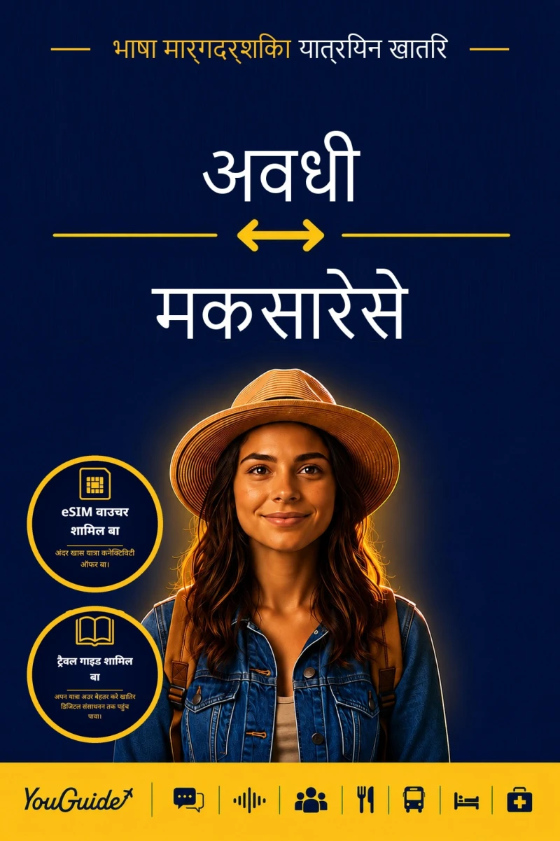 Portada: The Language Guide for Travelers - Awadhi to Makassarese