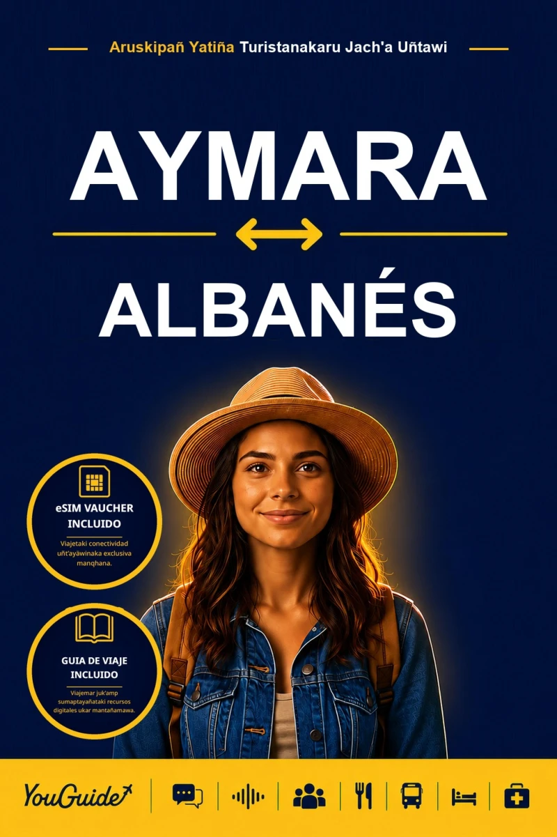 Portada: The Language Guide for Travelers - Aymara to Albanian