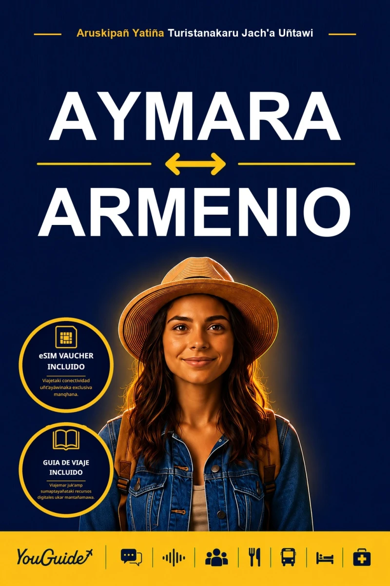 Portada: The Language Guide for Travelers - Aymara to Armenian