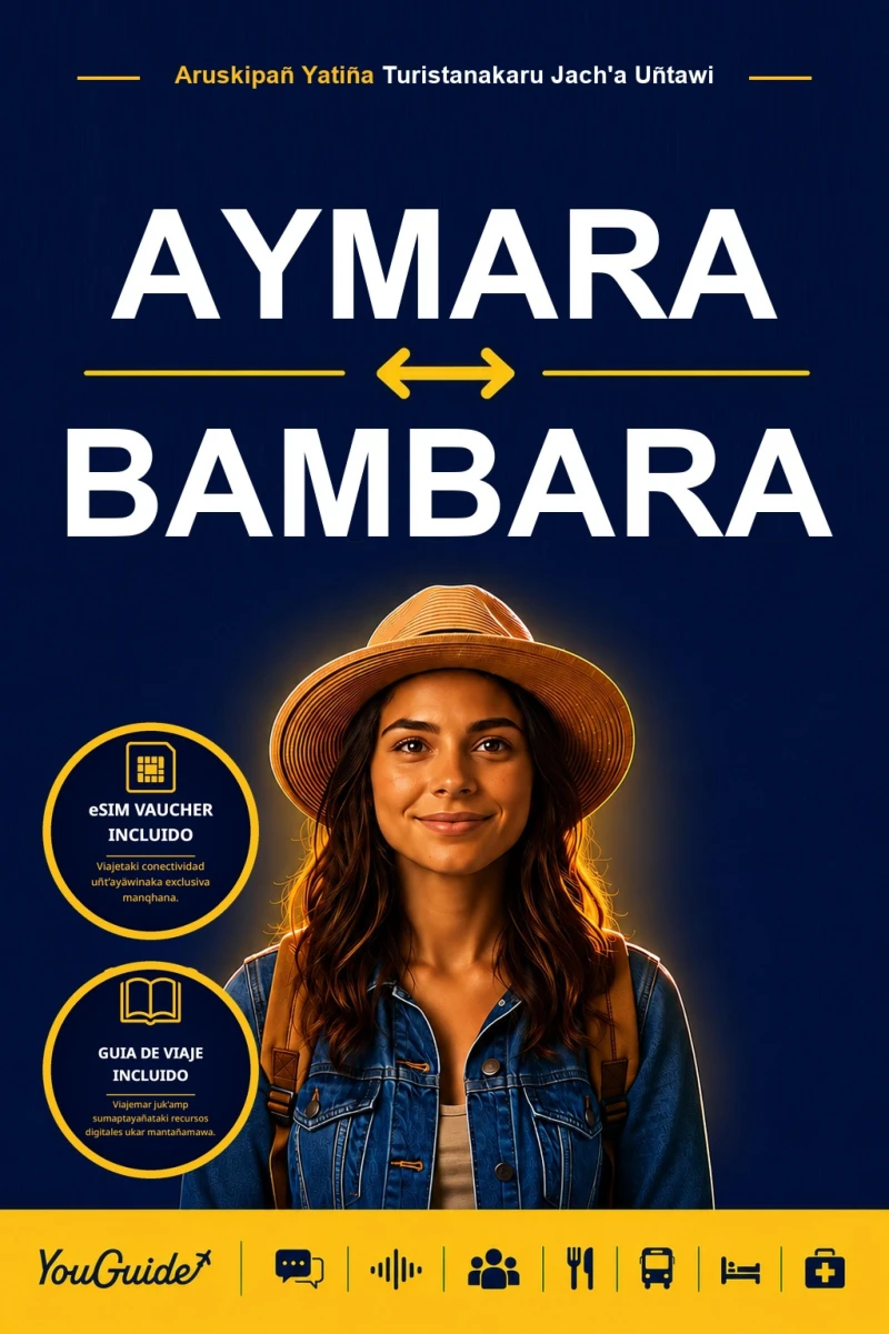 Portada: The Language Guide for Travelers - Aymara to Bambara