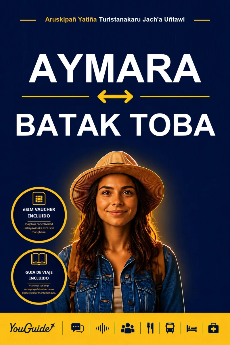 Portada: The Language Guide for Travelers - Aymara to Batak Toba