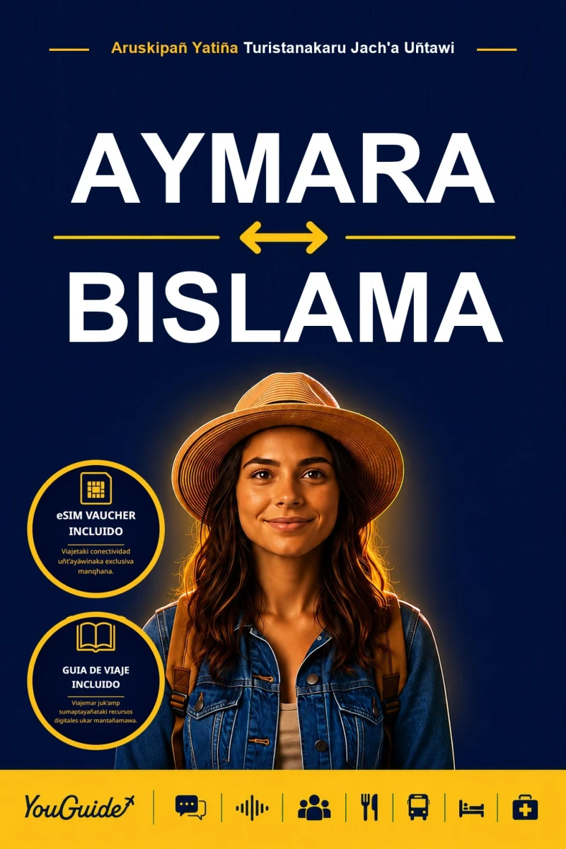 Portada: The Language Guide for Travelers - Aymara to Bislama