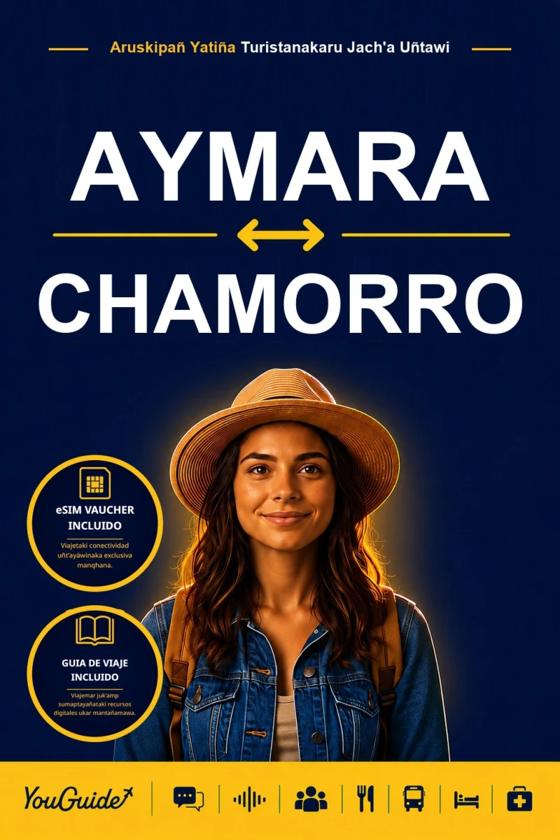 Portada: The Language Guide for Travelers - Aymara to Chamorro
