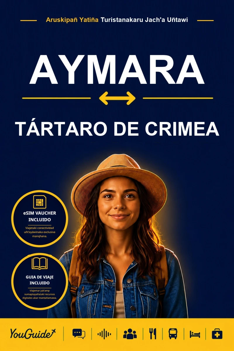 Portada: The Language Guide for Travelers - Aymara to Crimean Tatar
