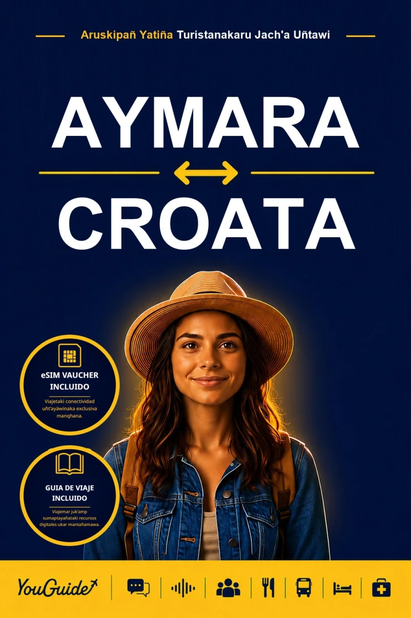 Portada: The Language Guide for Travelers - Aymara to Croatian