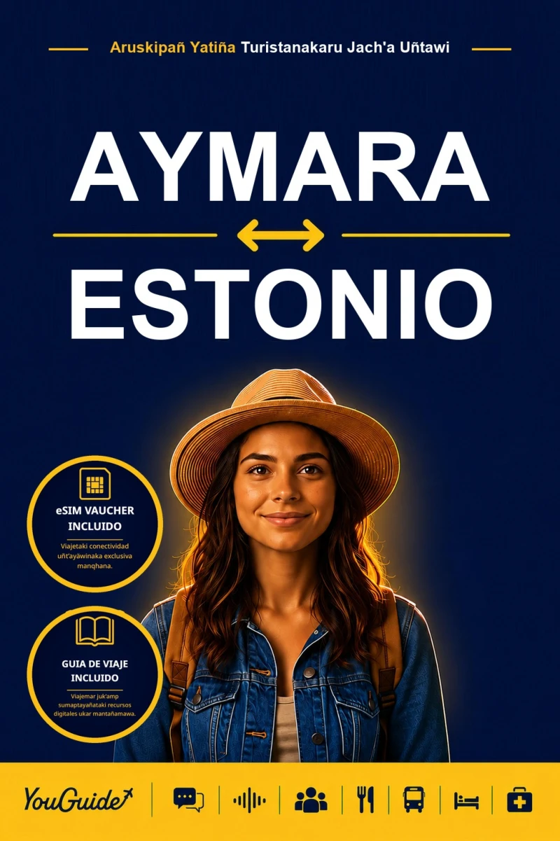 Portada: The Language Guide for Travelers - Aymara to Estonian