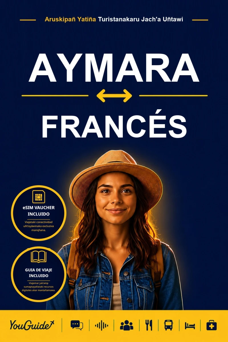 Portada: The Language Guide for Travelers - Aymara to French