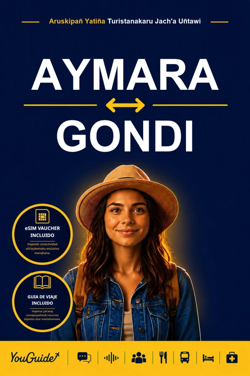 Portada: The Language Guide for Travelers - Aymara to Gondi