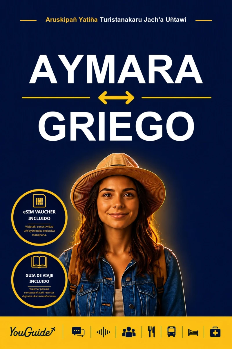 Portada: The Language Guide for Travelers - Aymara to Greek