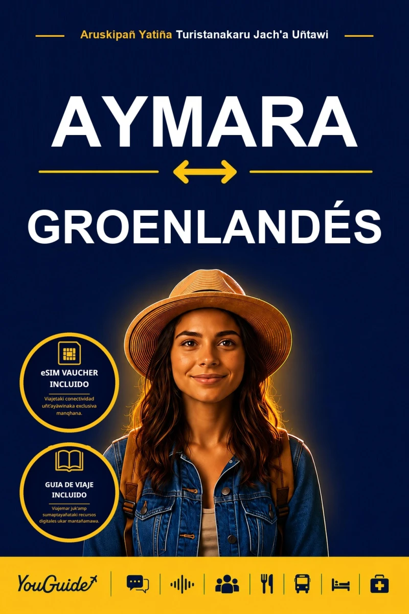 Portada: The Language Guide for Travelers - Aymara to Greenlandic