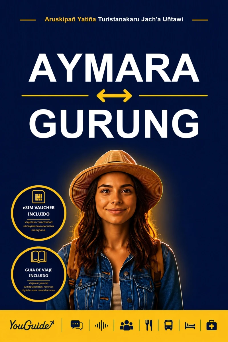 Portada: The Language Guide for Travelers - Aymara to Gurung