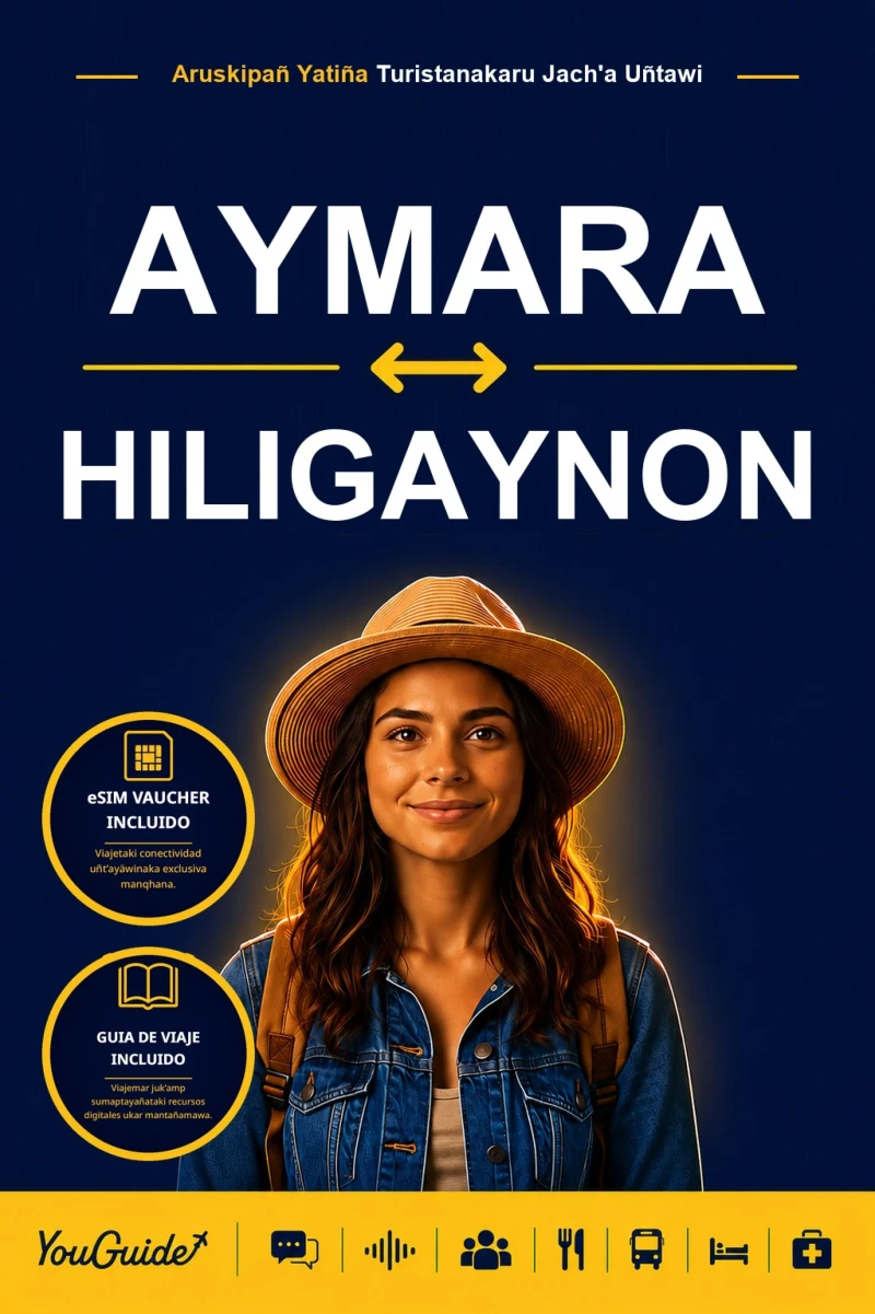 Portada: The Language Guide for Travelers - Aymara to Hiligaynon