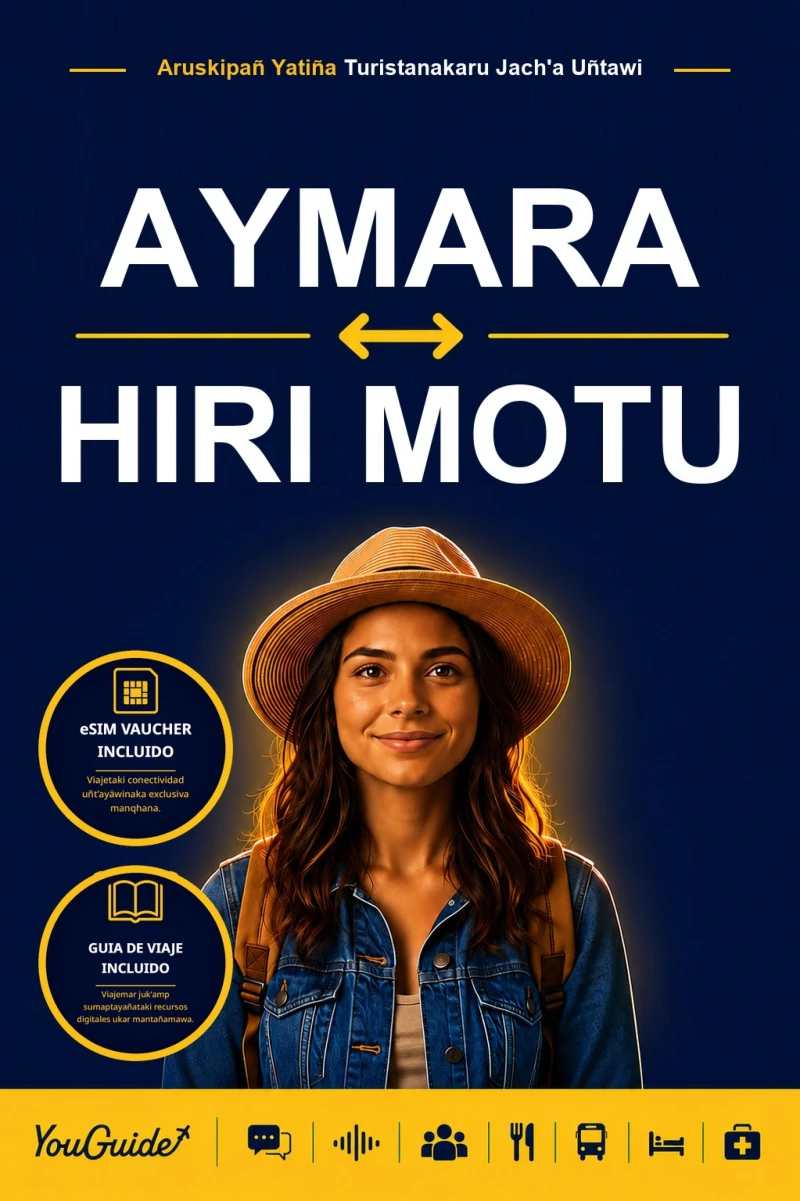 Portada: The Language Guide for Travelers - Aymara to Hiri Motu