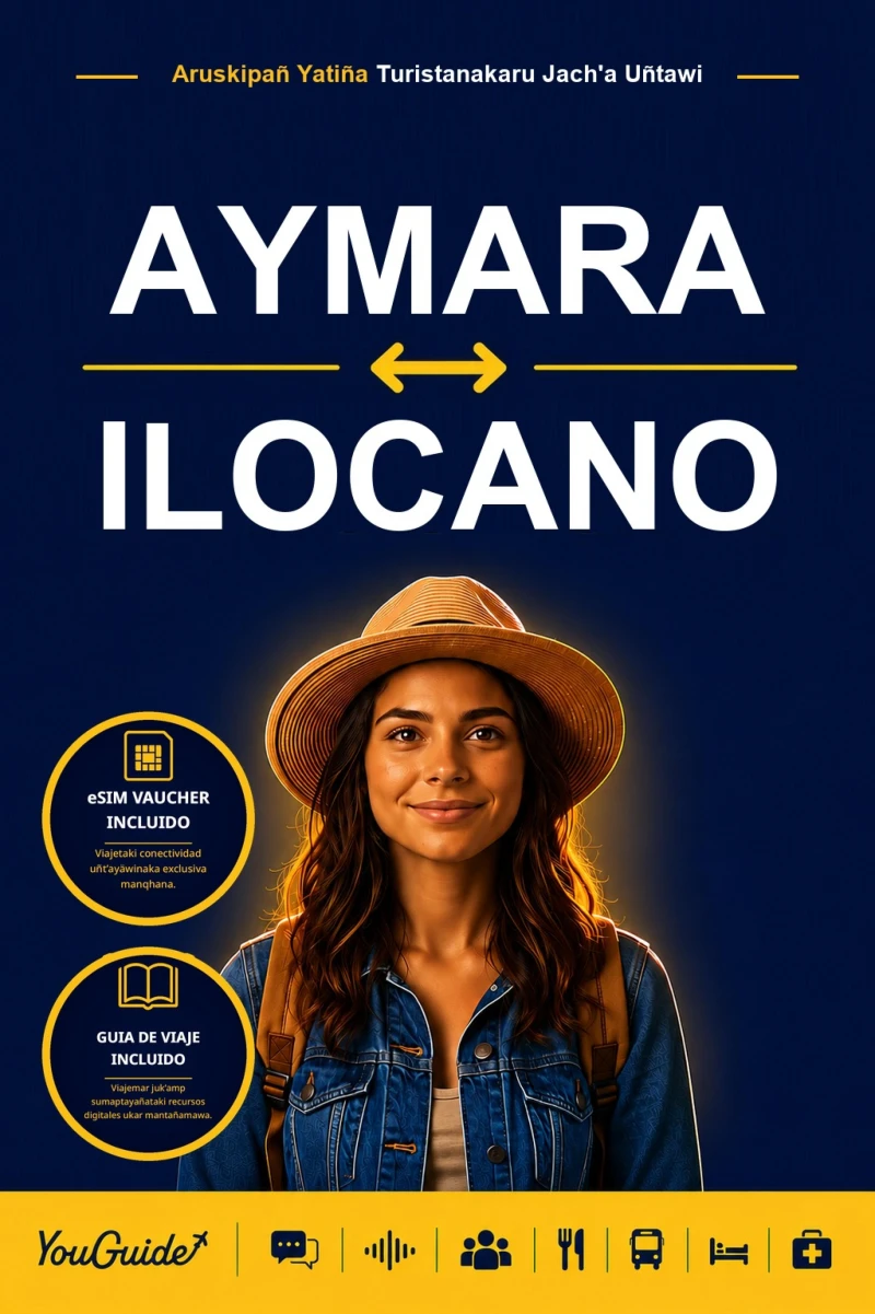 Portada: The Language Guide for Travelers - Aymara to Ilocano