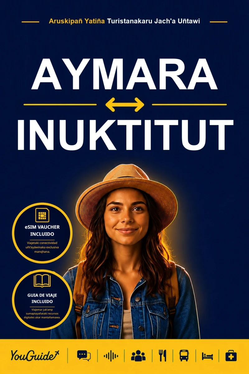 Portada: The Language Guide for Travelers - Aymara to Inuktitut