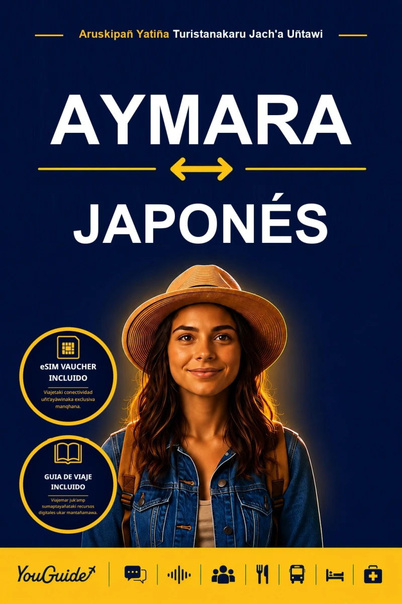 Portada: The Language Guide for Travelers - Aymara to Japanese