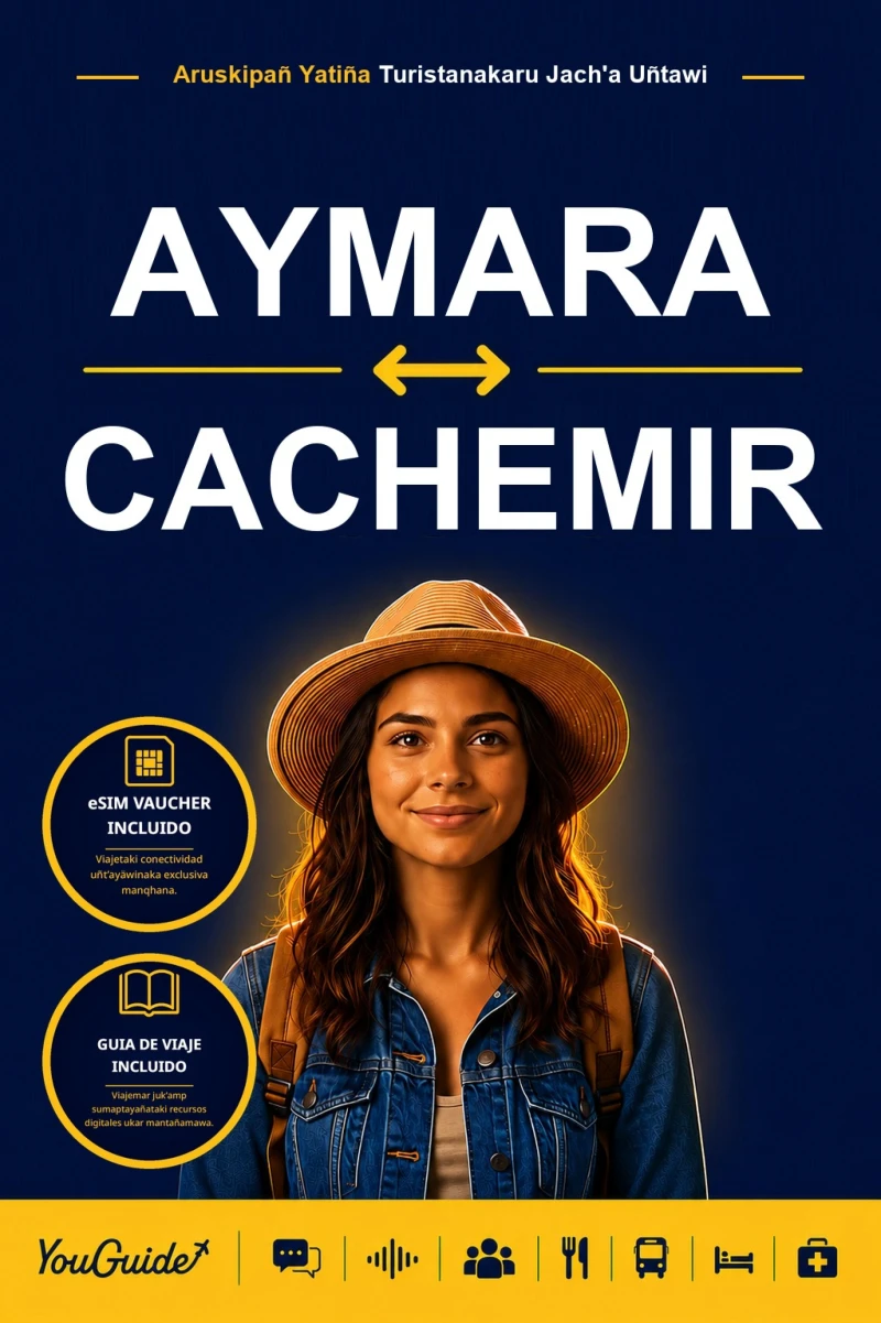 Portada: The Language Guide for Travelers - Aymara to Kashmiri