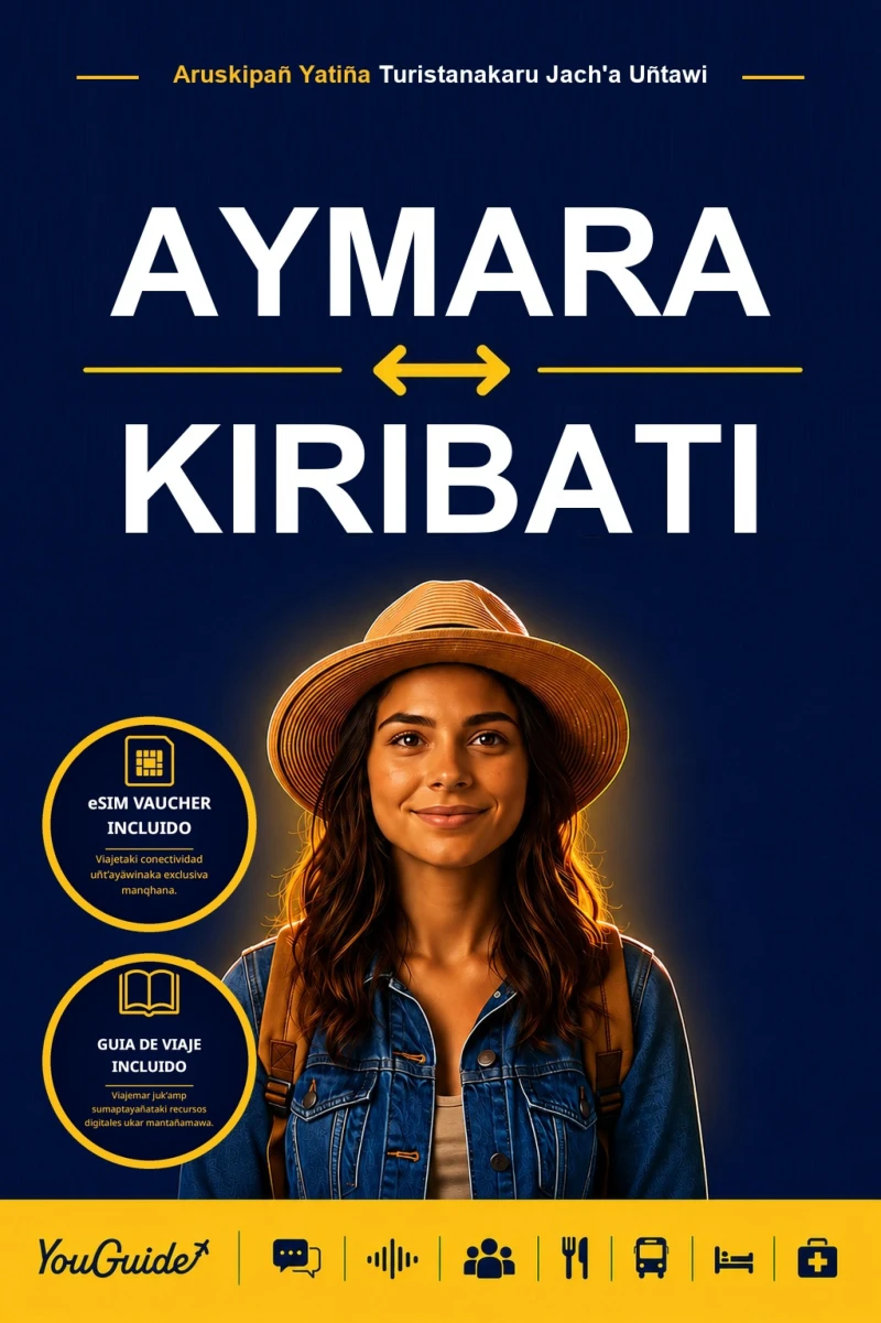 Portada: The Language Guide for Travelers - Aymara to Kiribati