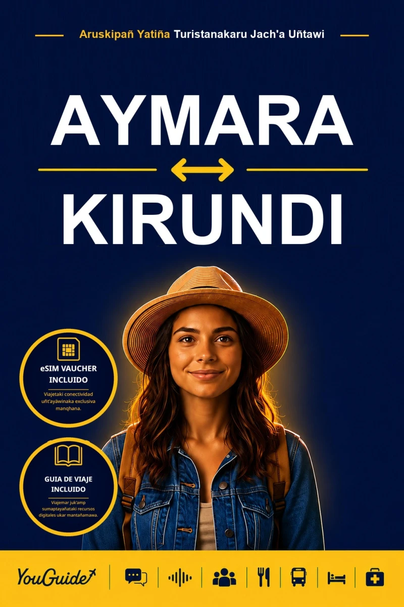 Portada: The Language Guide for Travelers - Aymara to Kirundi