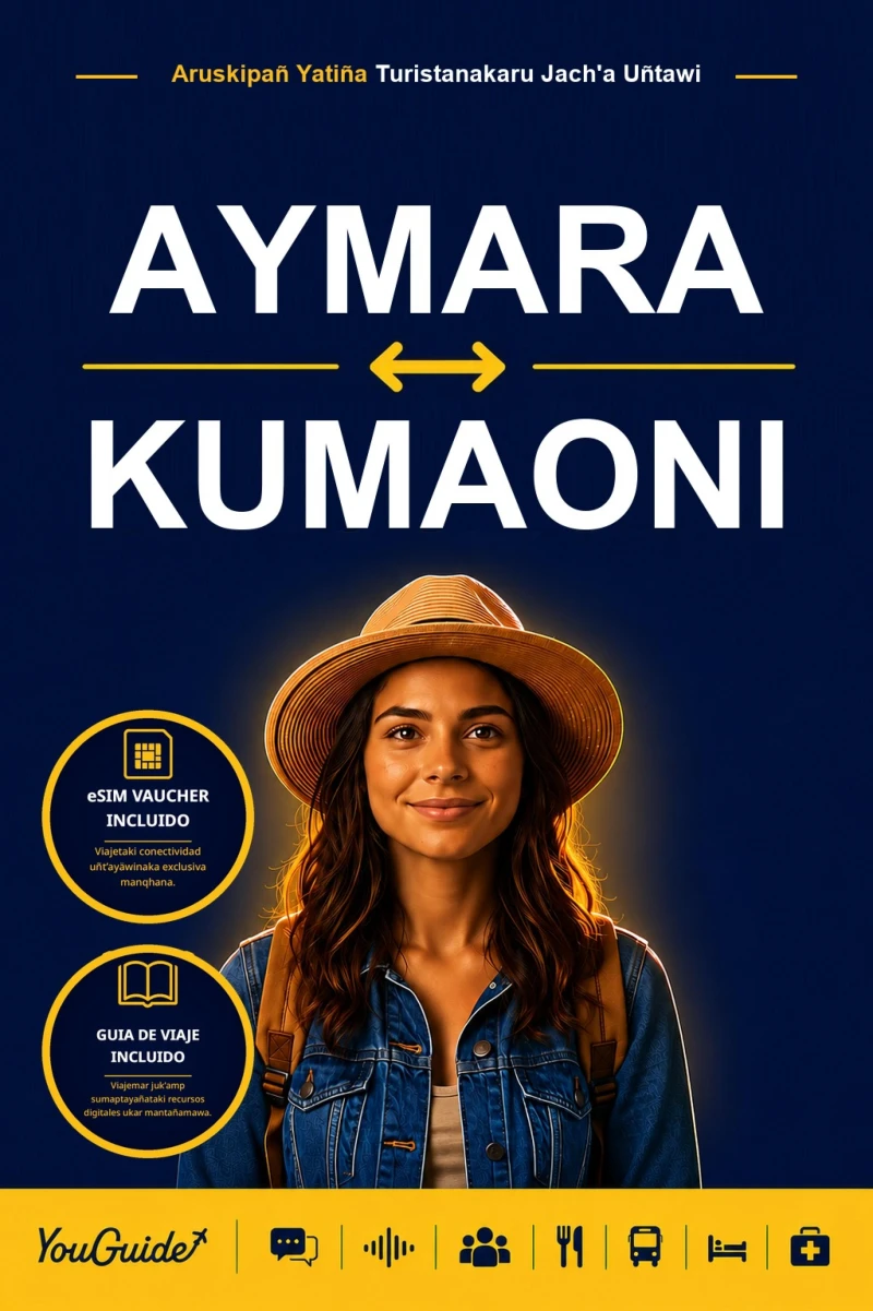 Portada: The Language Guide for Travelers - Aymara to Kumaoni
